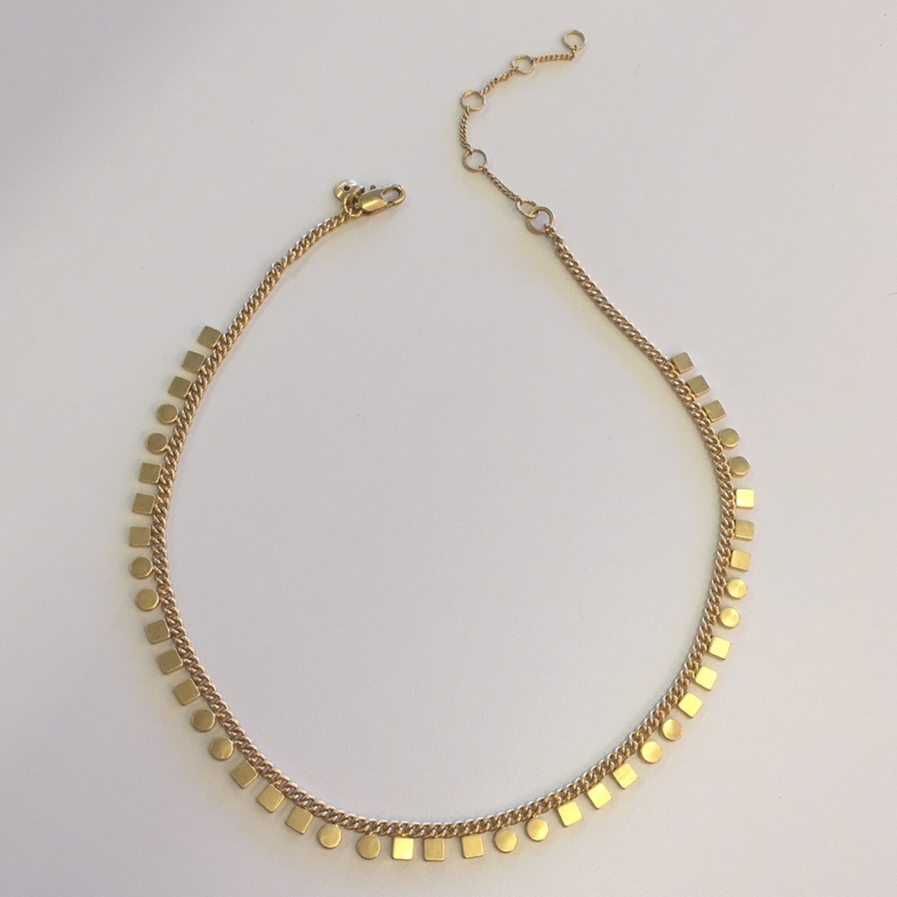 Madewell Gold Choker Necklace
